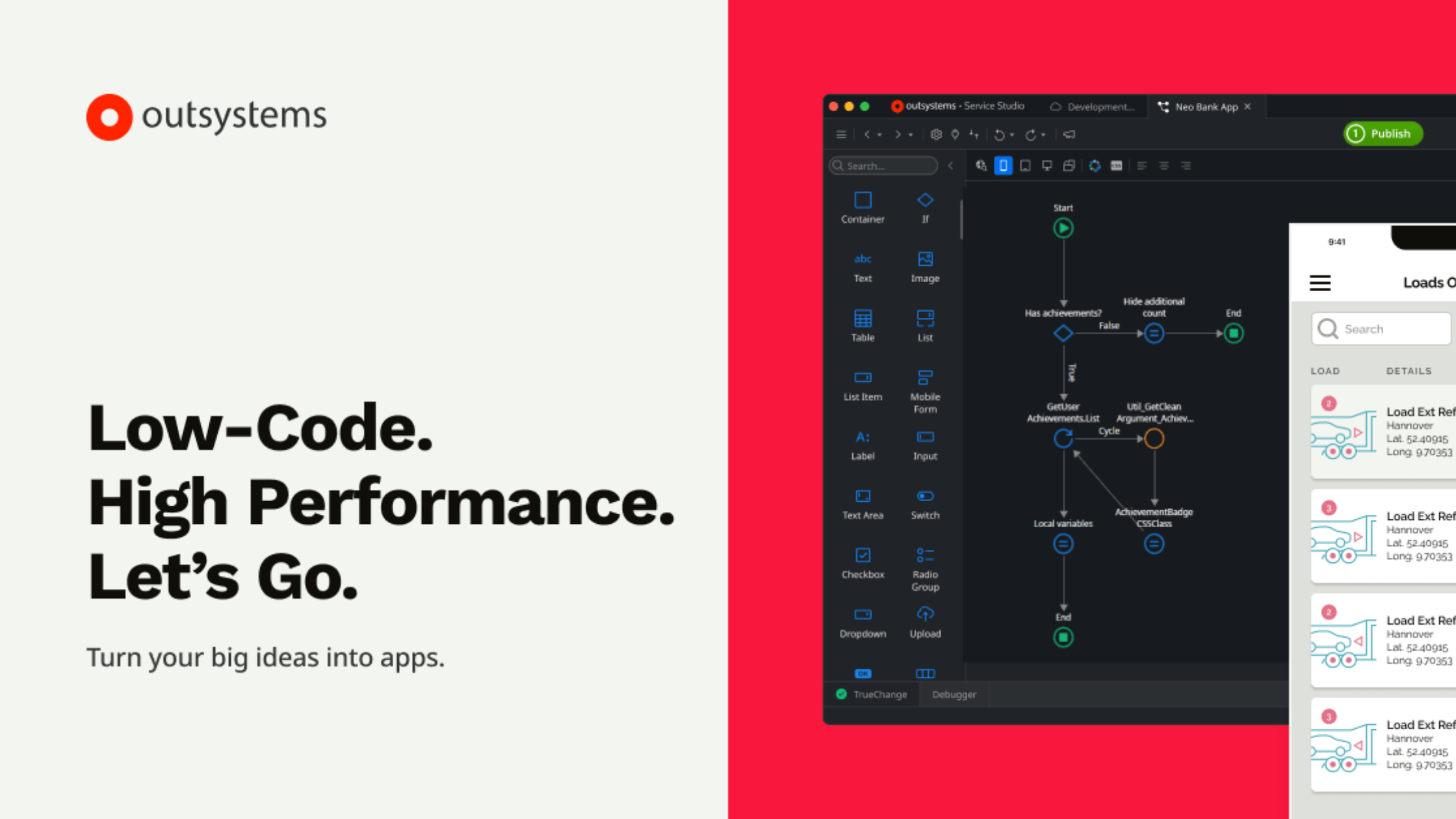 OutSystems Low-Code Development