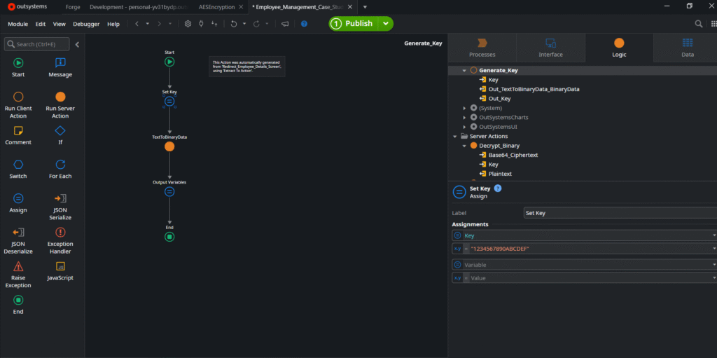 Secure Employee Access Management Using OutSystemsReactive Application 6 Screenshot 2026 05 09 091112