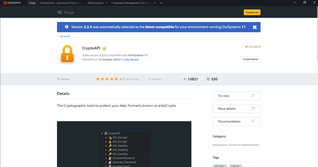 Secure Employee Access Management Using OutSystemsReactive Application 14 Screenshot 2026 05 09 091947