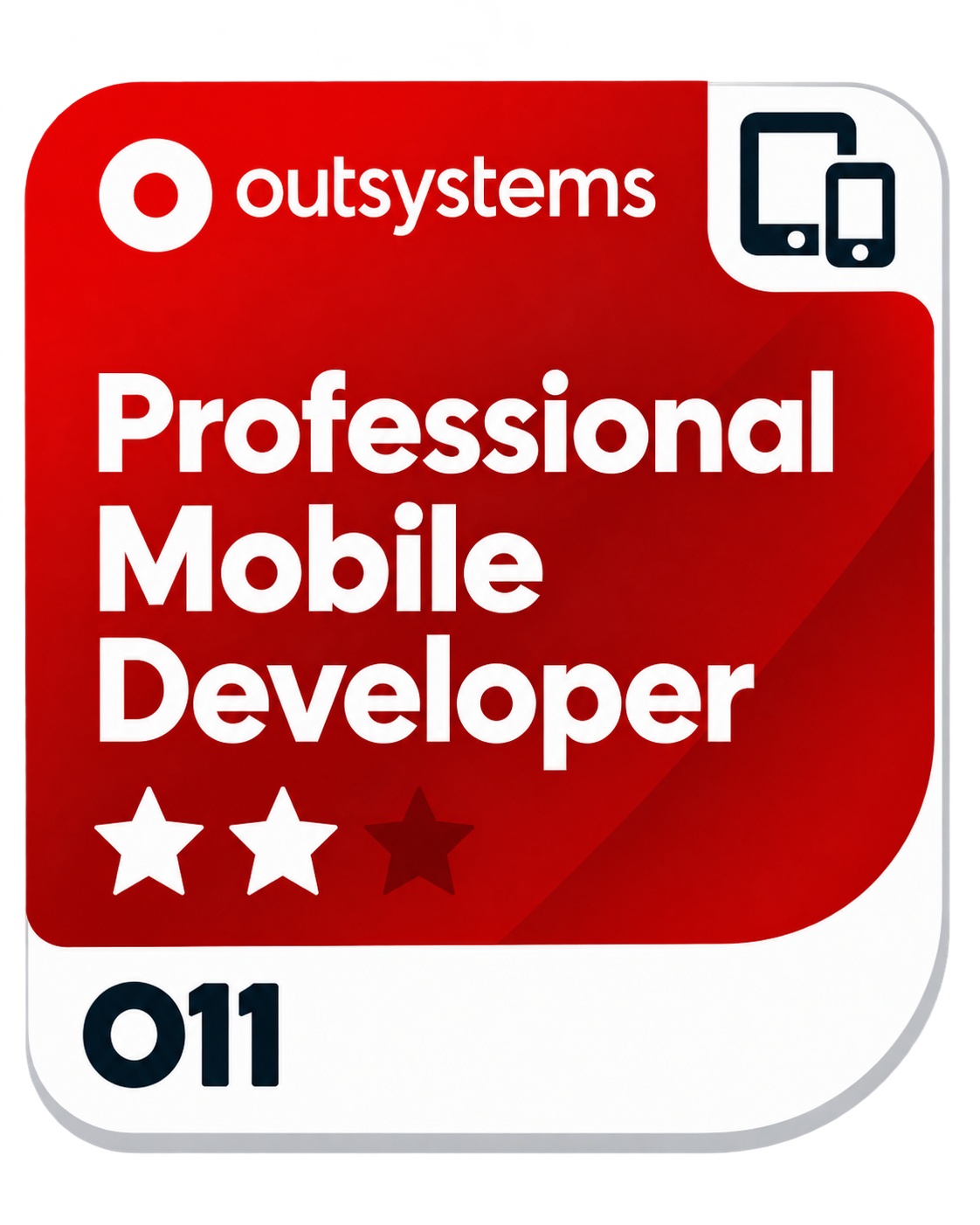 OutSystems Reactive Developer Associate 11